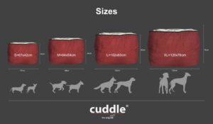 Cuddle up sizes